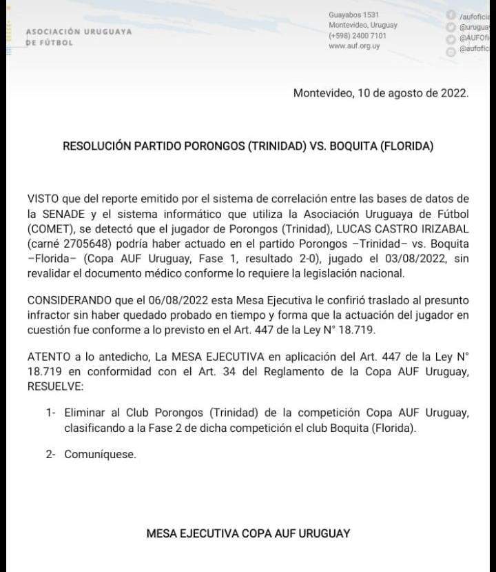 Boquita sigue en la Copa AUF Uruguayjpeg
