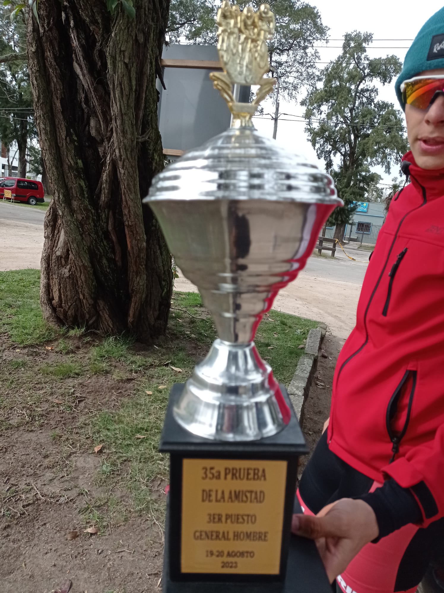 Ciclismo Luis Pablo Puentes hizo podio en Flores