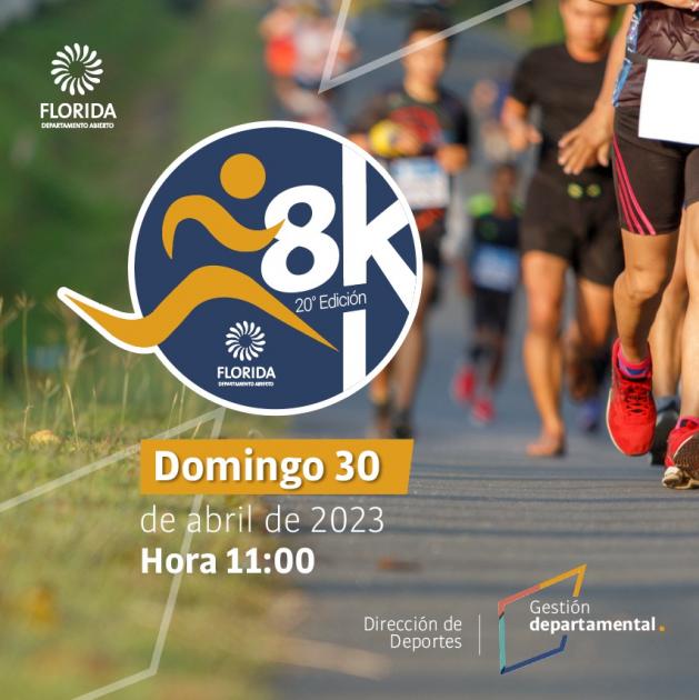 El 30 de abril se corre la 8k 2023