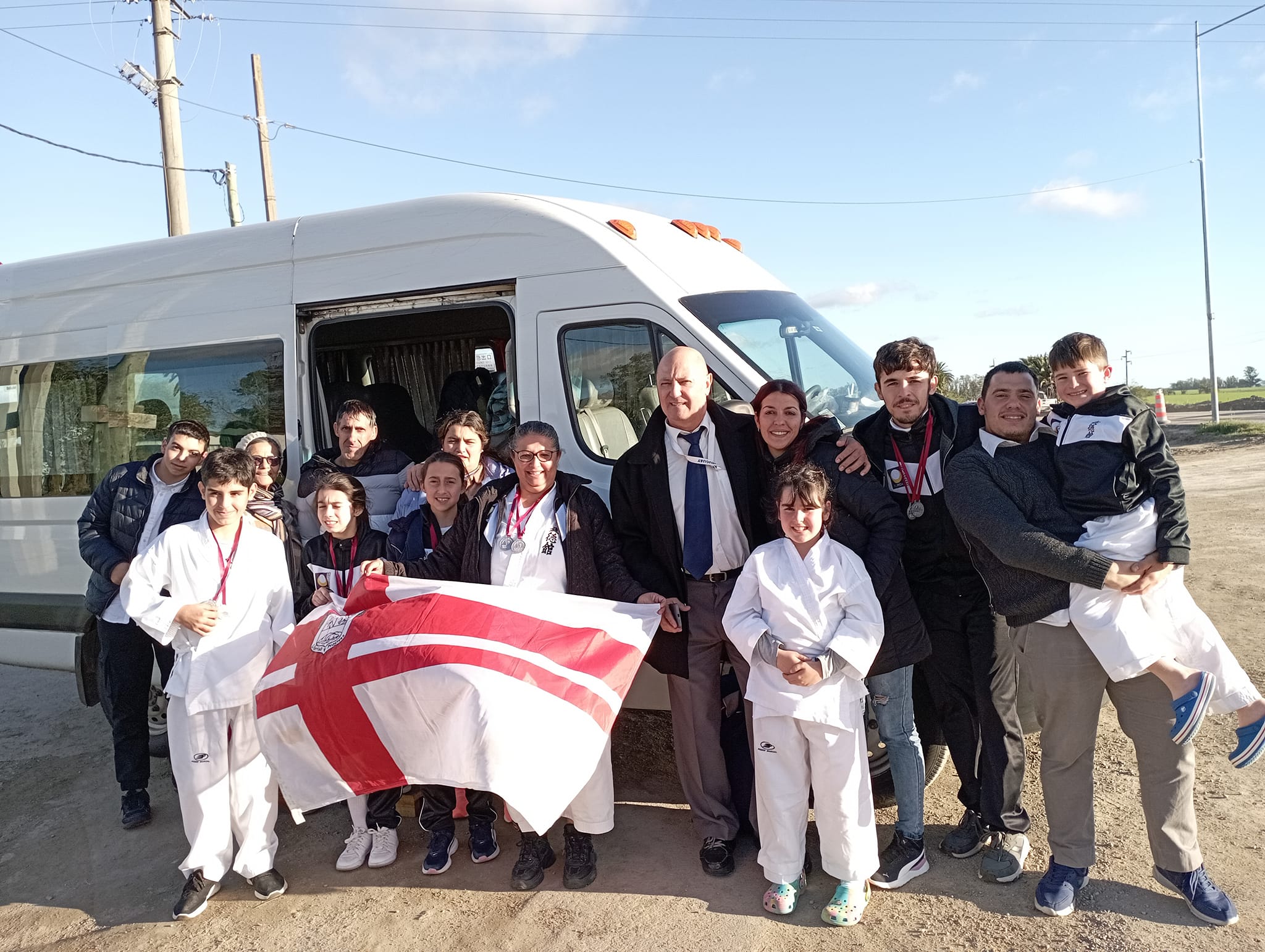 Escuela Departamental de Karate obtuvo 20 medallas en Las Piedrasjpg