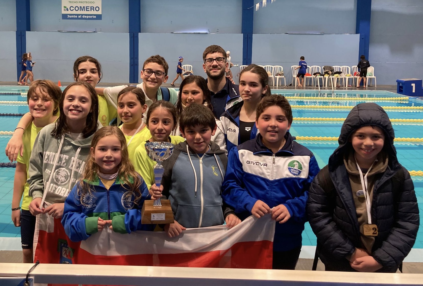 Florida logró 26 medallas en Rocha y un 2 puesto por equipos