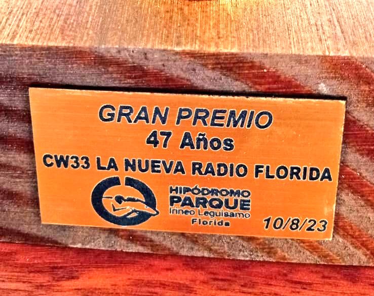 Good Coffe ganó la carrera 47 años de CW33 La Nueva Radio Florida3