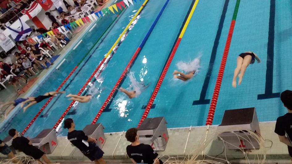 Metropolitano de natación en Piscina Departamental1