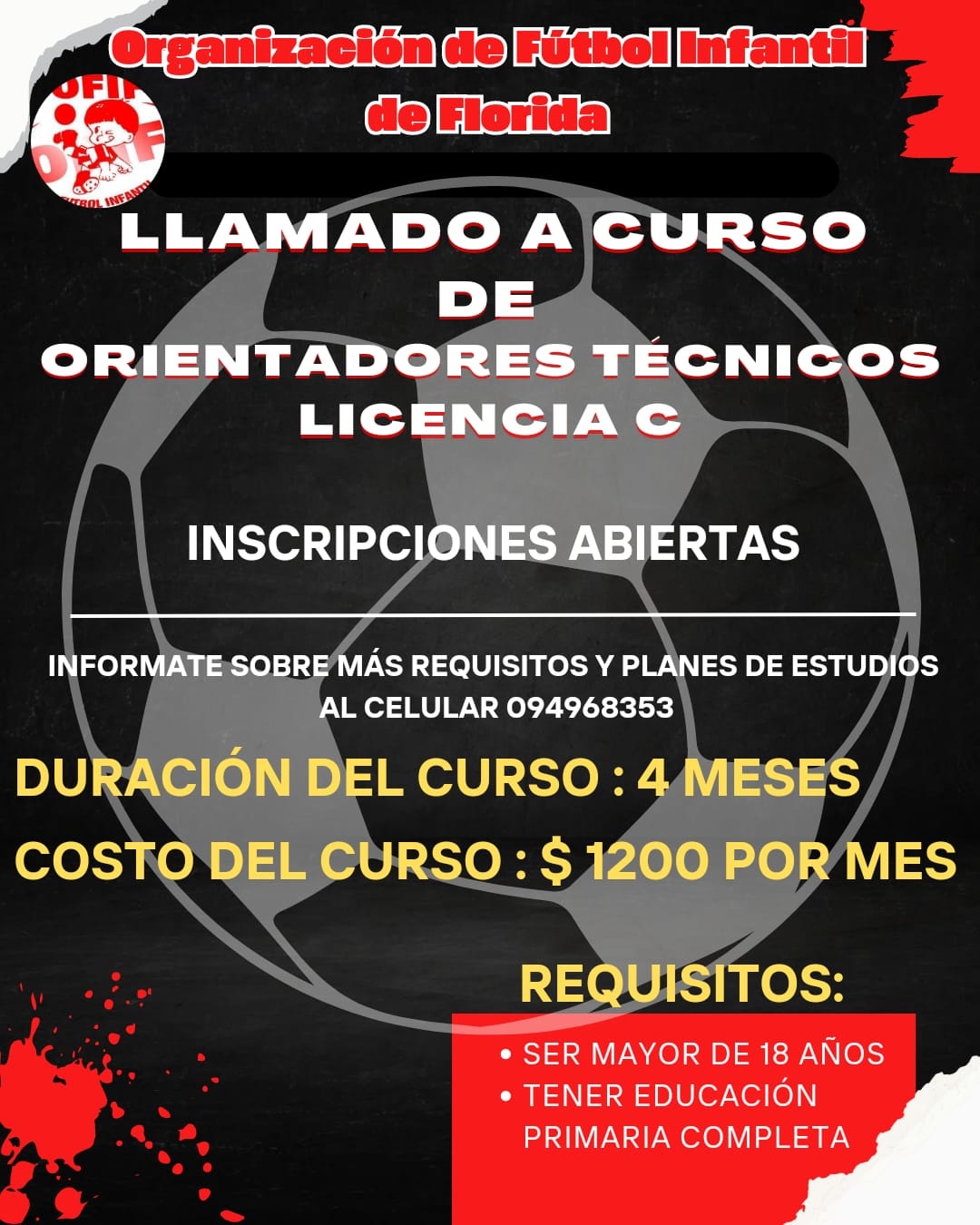 OFIF llama a curso de orientadores técnicos