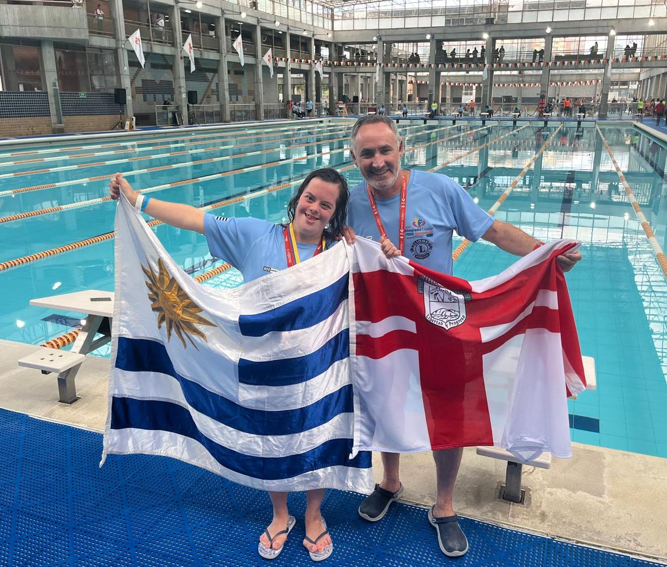 Olimpiadas Especiales Daiana Casella obtuvo medallas de oro plata y bronce