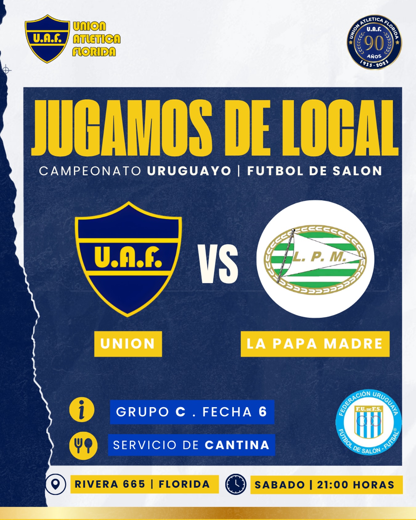 Pre uruguayo de Futsal Unión por la clasificación