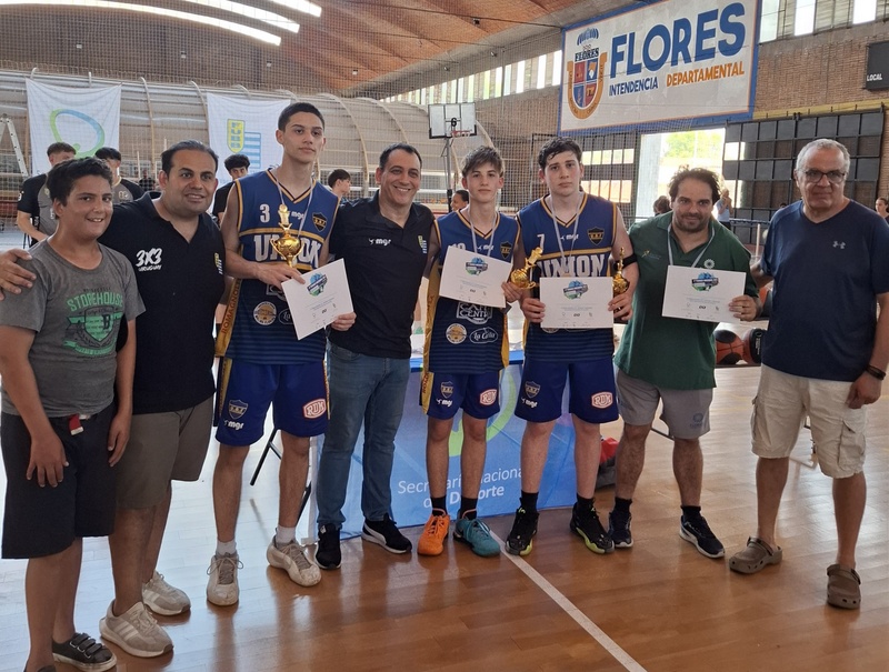 Unión campeón del Sur en 3x3 2