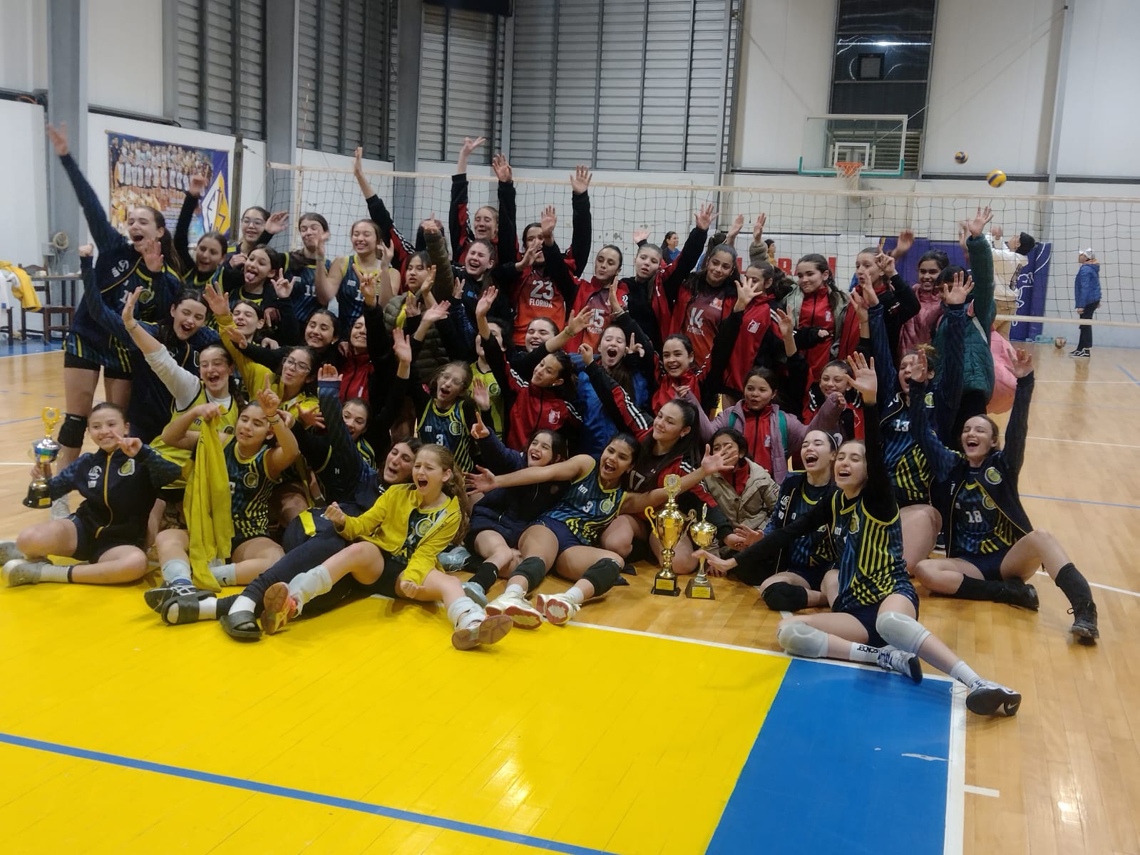 Voleibol Florida vicecampeón en sub 14
