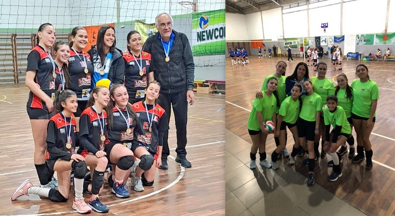 Voleibol Liceo 2 de Florida se quedó con los Juegos Deportivos Nacionales 2023