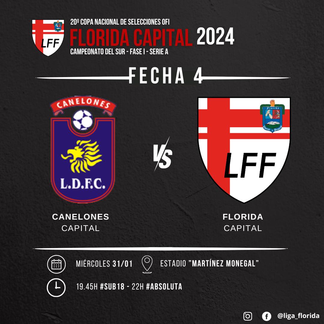 canelones recibe a florida