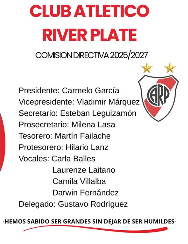 club atletico river plate autoridades