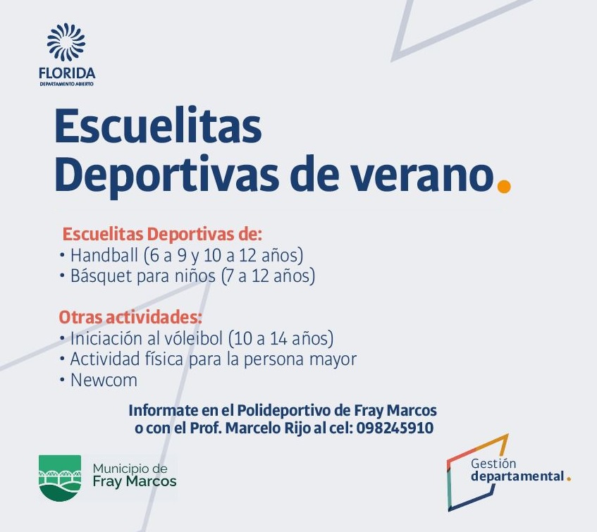 escuelas deportivas intendencia