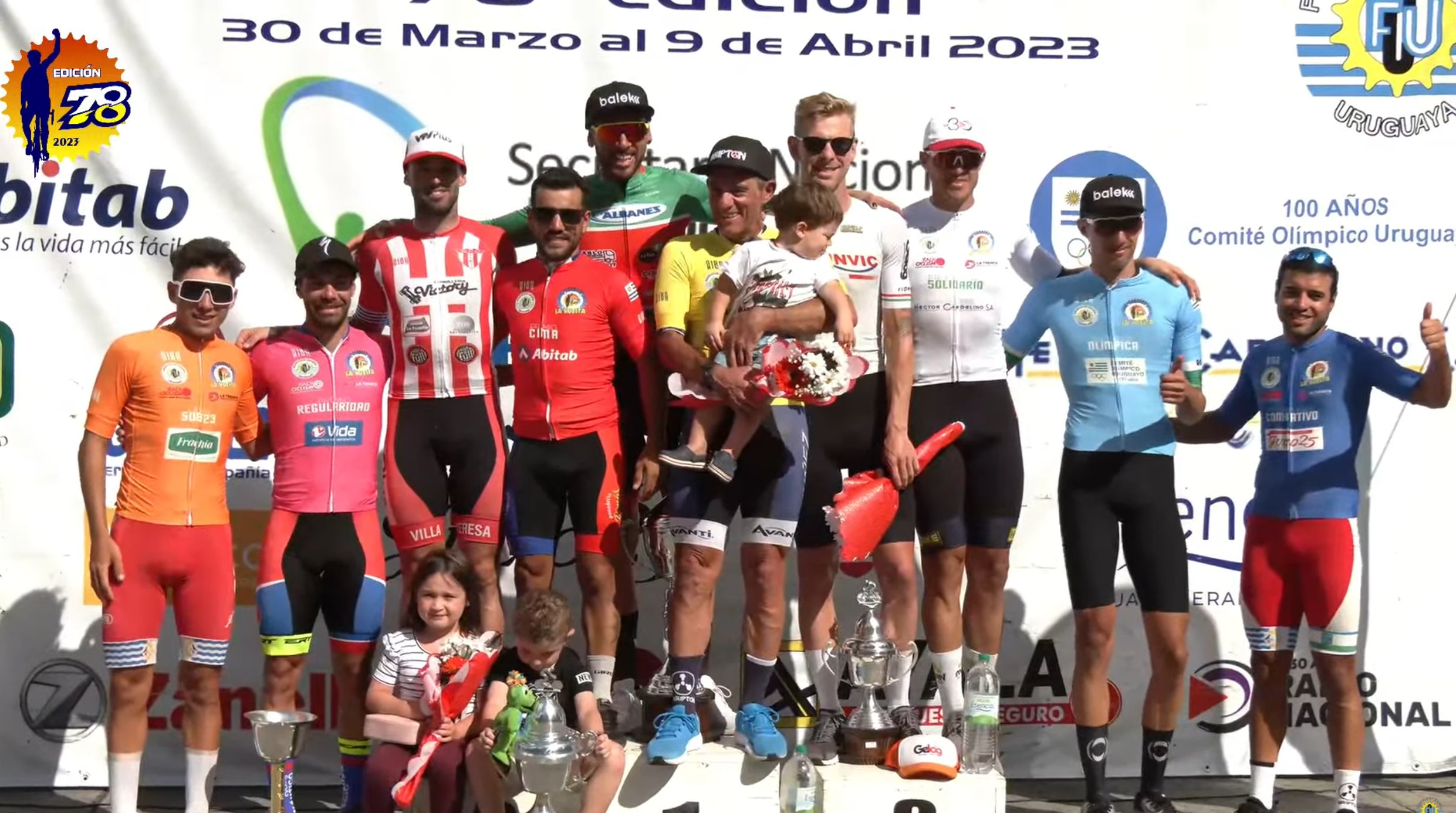 foto final vuelta ciclista del uruguay 2023