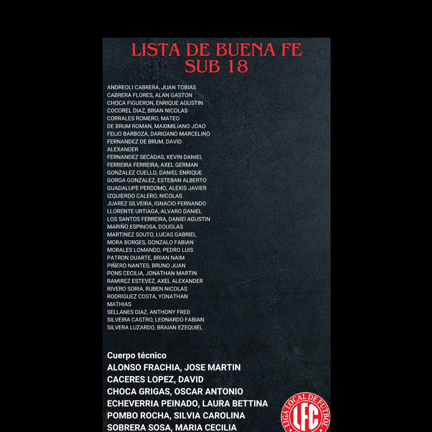 listas de buena fe de casupa1