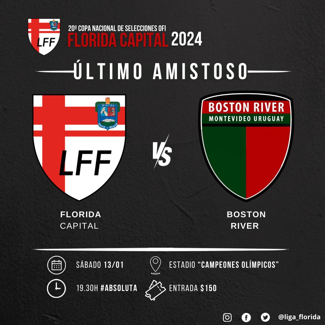 Último amistoso La albirroja enfrentará a Boston Riverjpeg