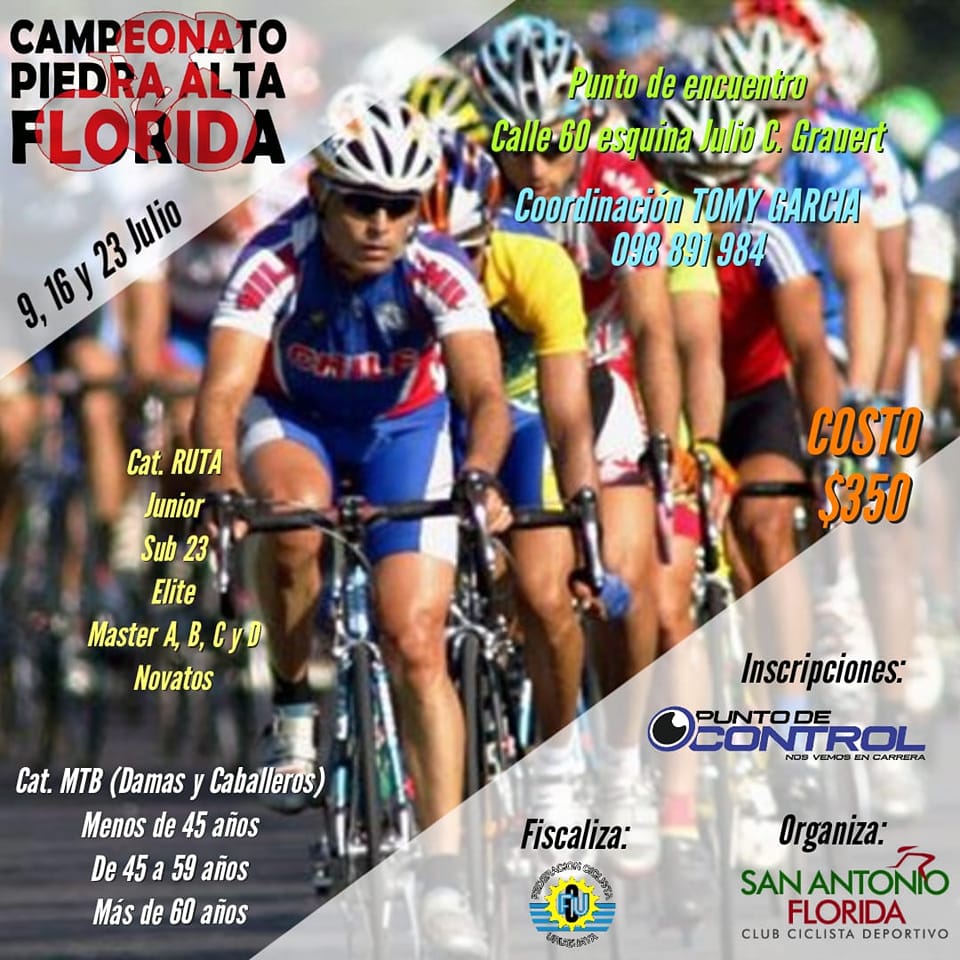 Vuelve el campeonato departamental de Ciclismo